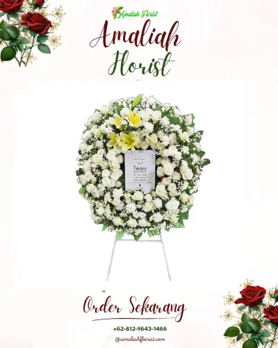 Krans Bunga Duka Cita di Gelarwangi